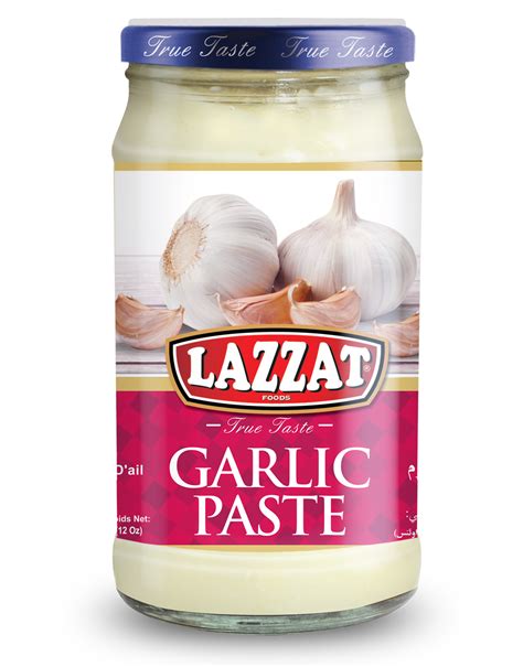 LAZZAT GARLIC PASTE Masalas Food Additives Pickles Sauces