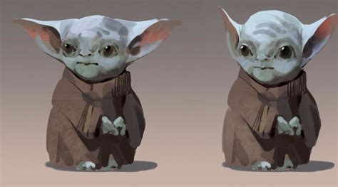 Baby Yoda Concept Art 2