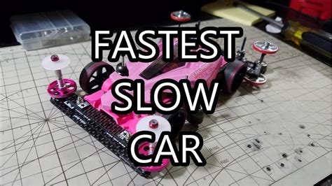 ミニ四駆 Tamiya Mini 4wd Racing Fastest Slow Car Youtube