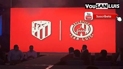 El club atlético de san luis es un equipo de fútbol profesional ubicado en san luis potosí, méxico; Presentación del Nuevo Uniforme del Atlético San Luis ...