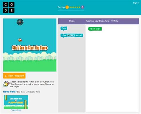 Teach Your Kids To Code With Flappy Bird