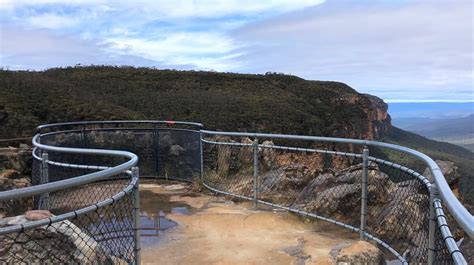 The Princes Rock Lookout And Walking Track In Wentworth Falls
