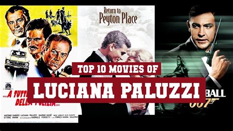 Luciana Paluzzi Top Movies Best Movie Of Luciana Paluzzi Youtube