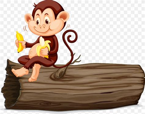 Monkey Eating Banana Clip Art Png 881x696px Monkey Banana Cartoon