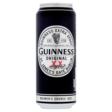 Guinness Extra Stout Can 500 Ml Storefront En