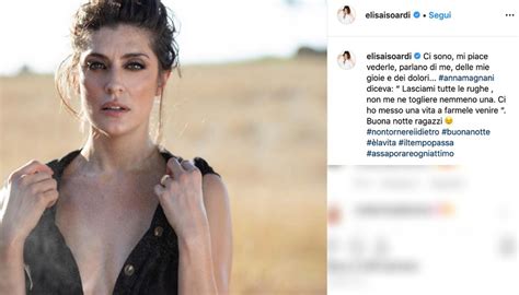 Dal profilo instagram di elisa isoardi. Elisa Isoardi, confessione sul passato su Instagram: "Non ...
