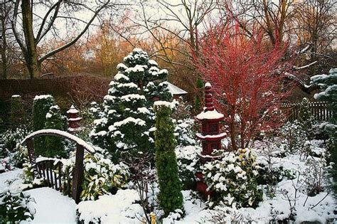 Amazing Winter Garden Landscape 36 Sweetyhomee