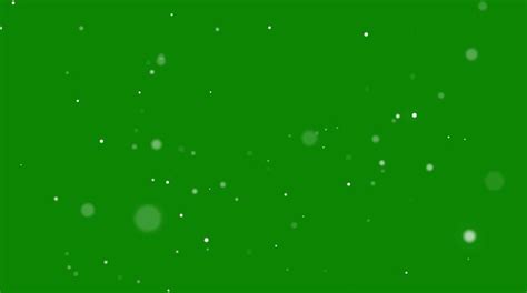 Green Screen Background Particles Effects Top Overlay Particles