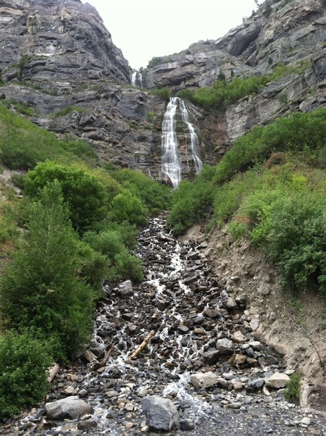 Bridal Veil Falls Utah Places To Go Beautiful Places Canyons Utah
