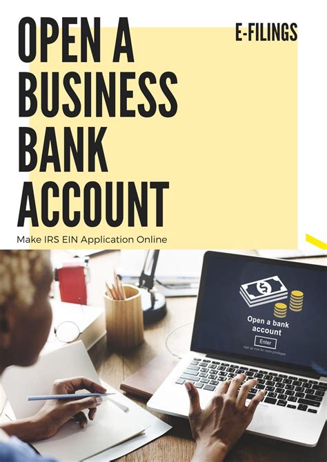 Opening A Bank Account Business Bank Account Employer Identification
