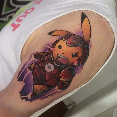 15 Electrifying Pikachu Tattoos For Pokémon Lovers Pikachu Tattoo