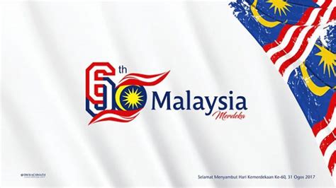 (* logo mula digunakan pada tahun 1976). Logo Hari Kemerdekaan 2017 Malaysia ke 60 - MAGICALIPS
