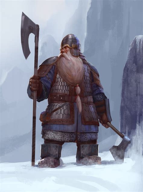 Dwarf Warrior By Mischeviouslittleelf On Deviantart Fantasy Dwarf