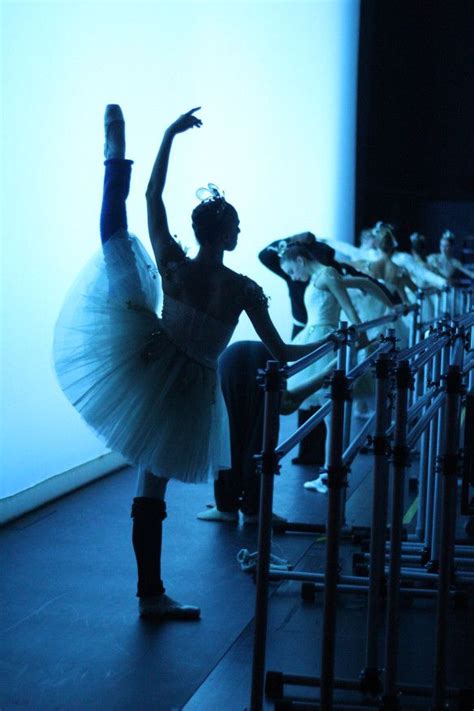 Pacific Northwest Ballet Dancer Chelsea Adomaitis Warms Up Backstage