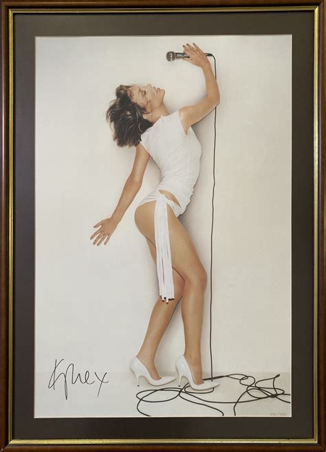 Lot 190 Kylie Minogue Signed Poster