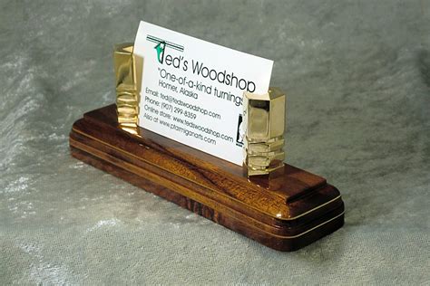Maybe you would like to learn more about one of these? Business Card Holder (Koa) : Ted's Woodshop