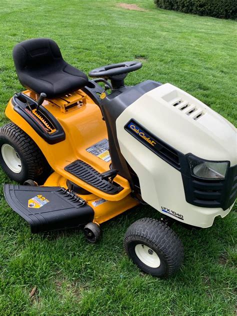 2010 Cub Cadet Ltx1040 42 Riding Mower With Bagger Ronmowers