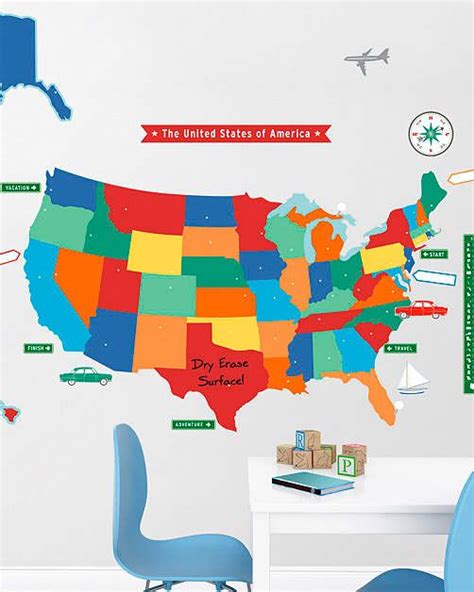 Color Coded Map Of Usa Kinderzimmer 2018 Map