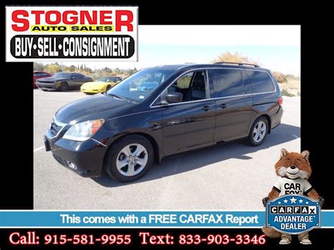 Used 2010 Honda Odyssey Touring For Sale In El Paso Tx 79922 Stogner