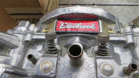 Edelbrockweber 8867 4bbl 4 Barrel Carburetor For Sale In