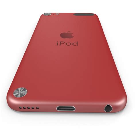3d 3ds Ipod Touch Red Modeled