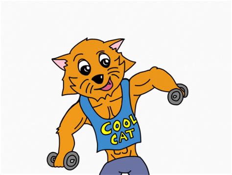 Cool Cat Is On Steroids Run Rihe