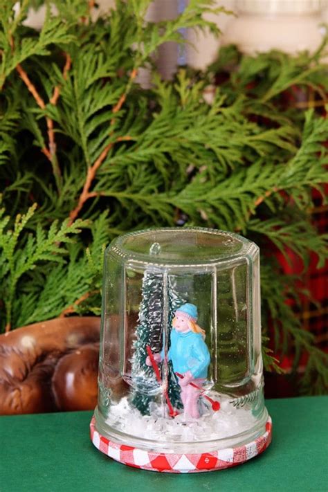 Super Easy Waterless Snow Globe House Of Hawthornes