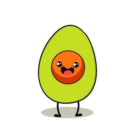 Avocado Guacamole Sticker By Vix For Ios And Android Giphy