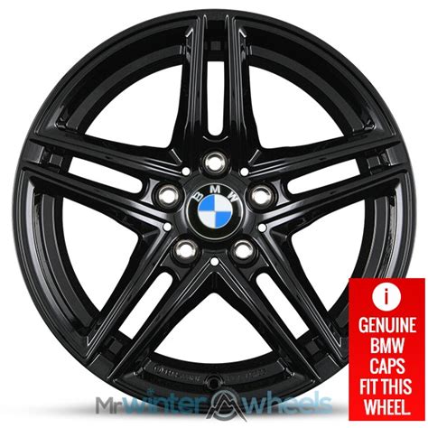 Information guide to help before purchasing alloy wheels. 17 Inch BMW 1 Series F20 F21 Black Alloy Winter Wheels and Winter Tyres 316d, 318i, 318d, 320i ...