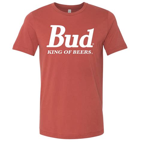 Budweiser King Of Beers Classic Logo T Shirt Brew