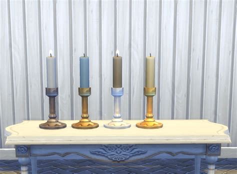 My Sims 4 Blog Single Candle Candle Holders By Plasticbox