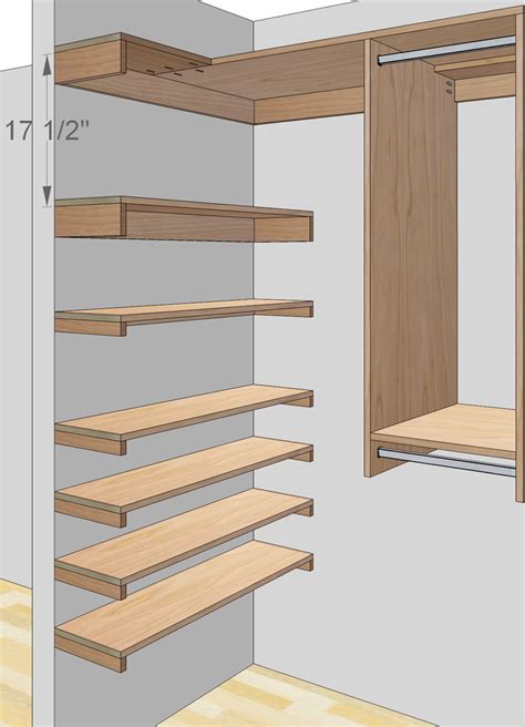 Step In Closet Organizer Plans | Custom closet organization, Closet