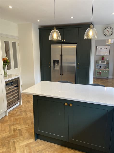 Farrow And Ball Painted Kitchen Fitted In Hertford Hertfordshire