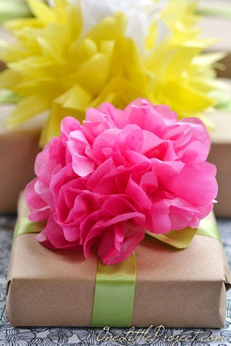 T Wrapping With Tissue Paper Flowers Tissue Paper Flowers Paper
