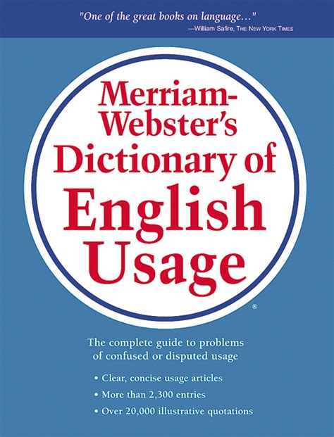 buy merriam webster s dictionary of english usage hardcover