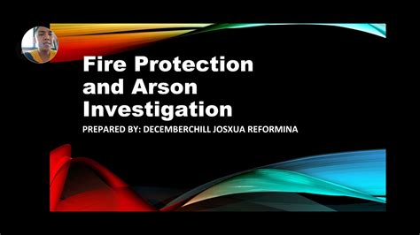 Fire Protection And Arson Investigation 20 Youtube