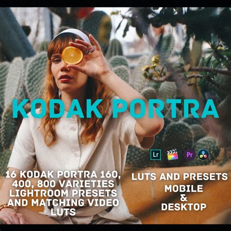 Kodak Portra Lightroom Desktop Mobile Preset Plus Video Luts