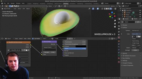 Artstation How To Create Realistic Avocados Blender