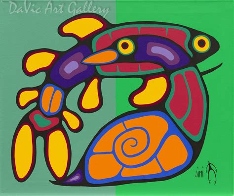 United By Jim Oskineegish Anishinaabe Native Canadian Arts