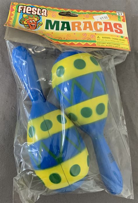 Fiesta Maracas 2 Pack Letz Party