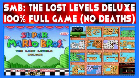 Super Mario Bros The Lost Levels Enhanced Full Game 100 No