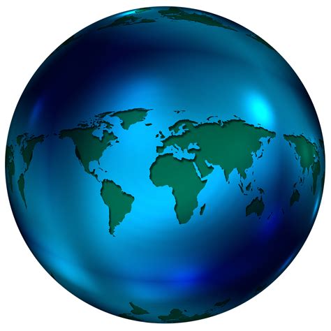World Map Globe Png