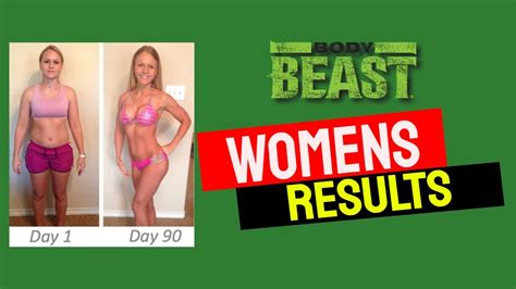 Body Beast Womens Results Youtube