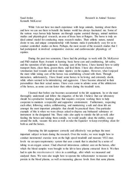 Animal Research essay