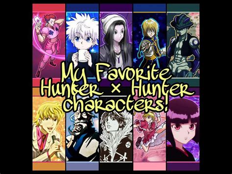 My Favorite Hunter × Hunter Characters Anime Amino