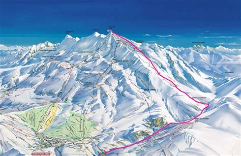 La Sarenne De Alpe Dhuez The Worlds Longest Ski Slope
