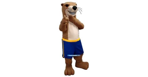 New Otter Mascot Costume