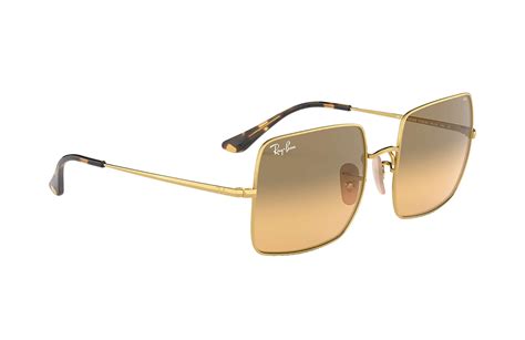 Ray Ban Square Evolve Ray Ban In Metallic Lyst