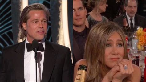 Rückblick auf ihre beziehungen und affären. Brad Pitt en Jennifer Aniston samen 0p party G0lden Globes ...