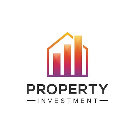 Premium Vector Modern Property Investment Logo Real Estate Finance